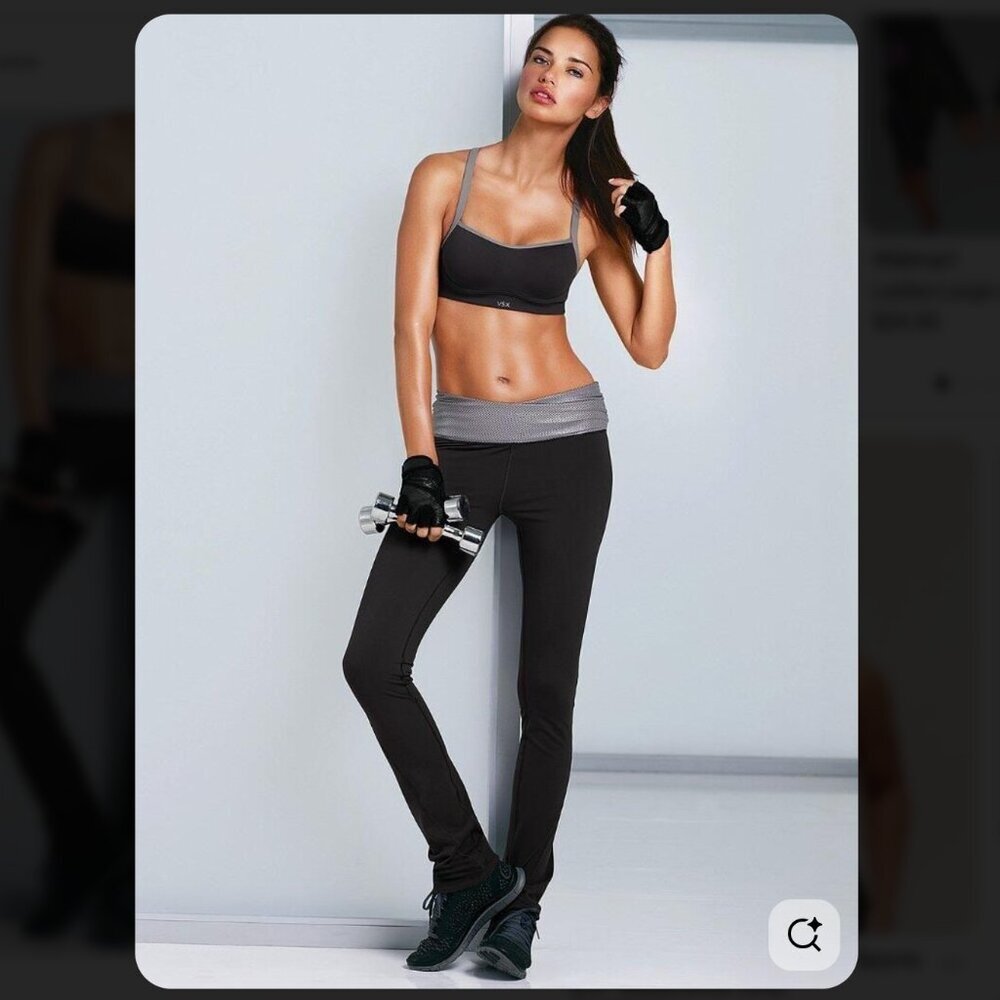Victoria's Secret Sport Y2k The Standout Yoga Pant Skinny Straight Adriana Lima